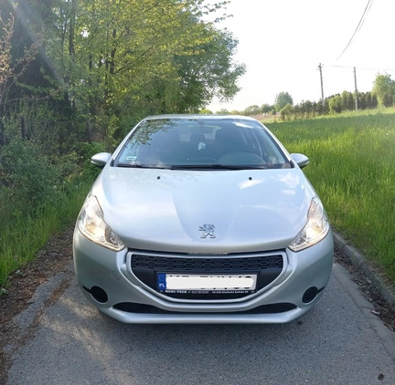 Peugeot 208 cena 24200 przebieg: 131709, rok produkcji 2014 z Bielawa małe 704